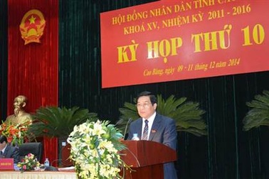 Cao Bằng công bố kết quả lấy phiếu tín nhiệm