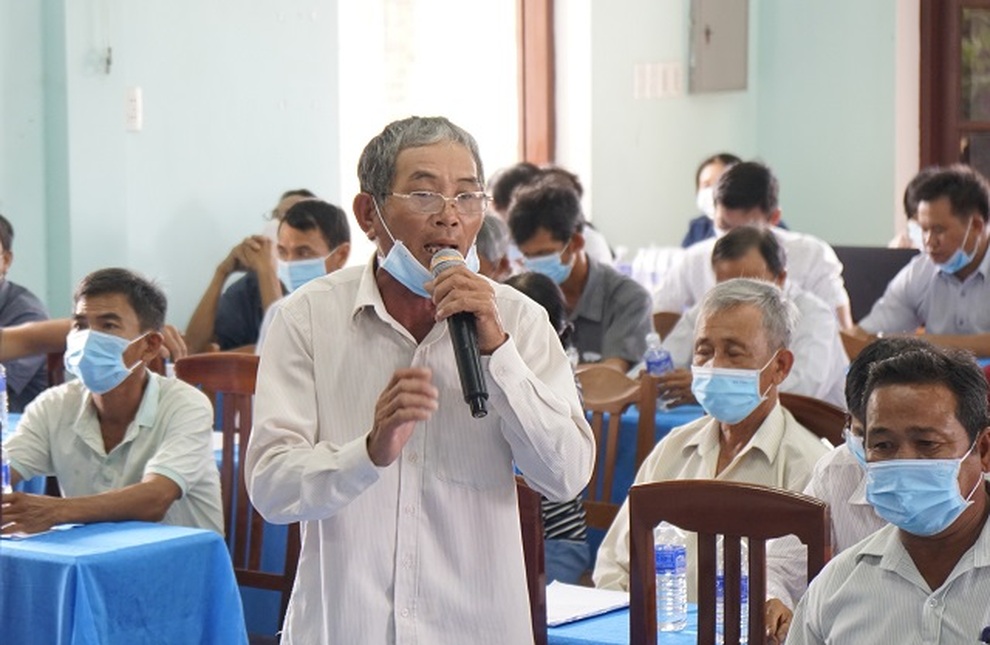 Bình Định: Chủ tịch tỉnh đối thoại với người dân vùng dự án treo 14 năm - 2 Bình Định: Chủ tịch tỉnh đối thoại với người dân vùng dự án treo 14 năm - 2