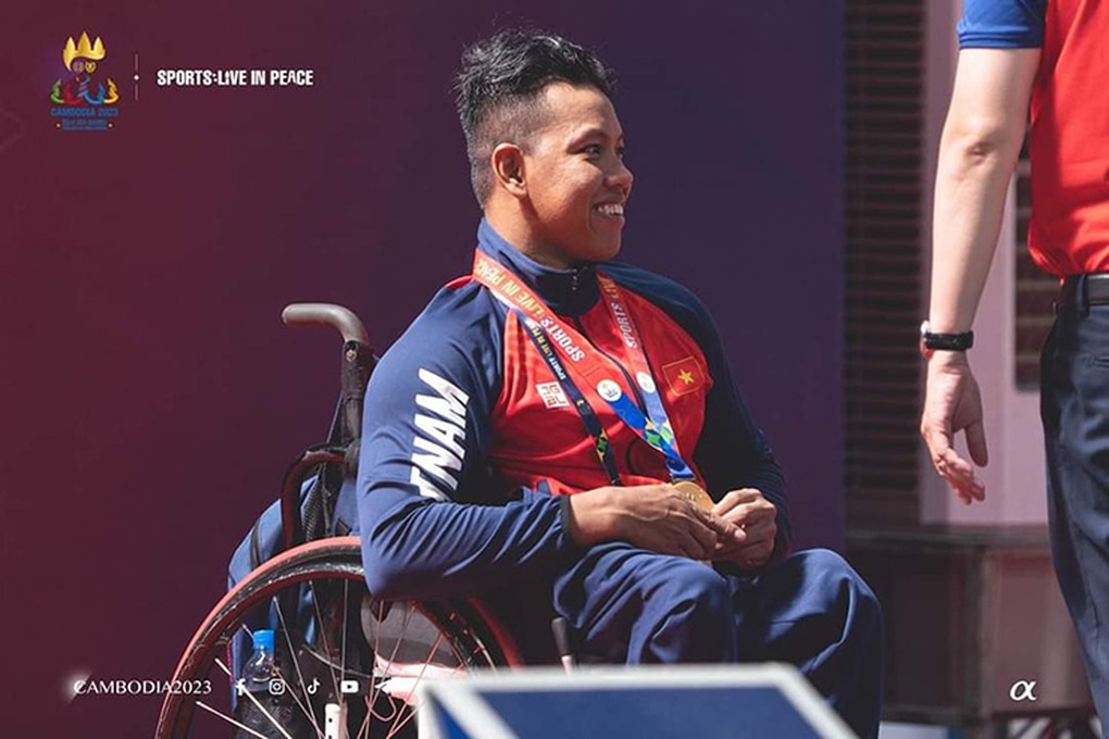 Vận động viên bơi lội Việt Nam giành 6 HCV ở Para Games 2023 - 1 Vận động viên bơi lội Việt Nam giành 6 HCV ở Para Games 2023 - 1