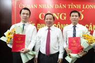 Ông Trương Tấn Sơn giữ chức Phó Giám đốc Sở Xây dựng Long An