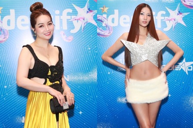 Mai Thu Huyền khoe ngực sexy, Hoàng Thùy  "đốt mắt" với váy siêu ngắn