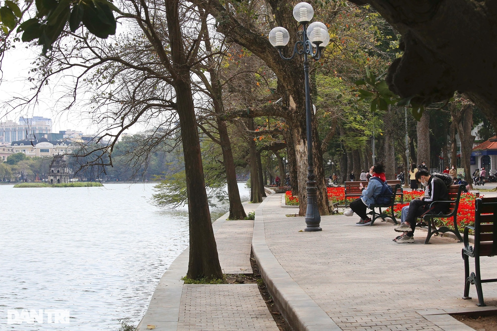 Nắng ấm trong nhiều ngày, người dân Thủ đô dạo phố tận hưởng thời tiết đẹp - 7