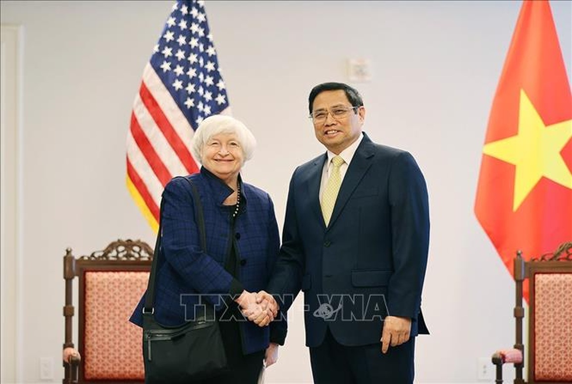 Thủ tướng Phạm Minh Chính gặp gỡ Thủ tướng Campuchia tại Mỹ - 3 Thủ tướng Phạm Minh Chính gặp gỡ Thủ tướng Campuchia tại Mỹ - 3
