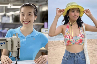 Vẻ đẹp trong trẻo, ngây thơ ngoài đời của "gái quê" Trần Vân