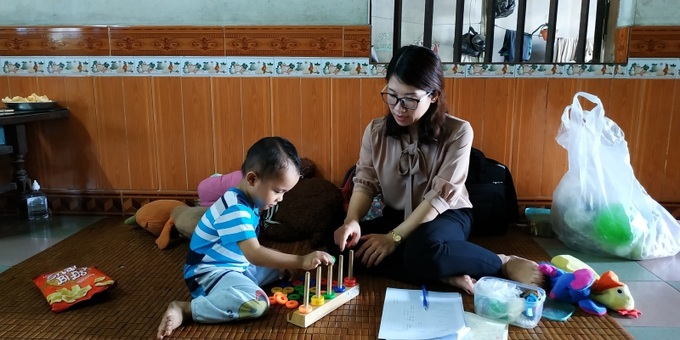 Can thiệp cá nhân cho trẻ rối nhiễu tâm trí.