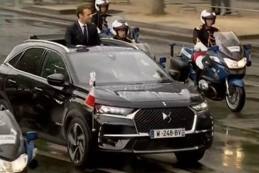 Tân tổng thống Pháp dùng xe gì trong lễ nhậm chức?