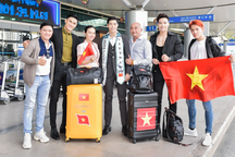 Á quân Người mẫu Thể hình Việt Nam đi thi Nam vương Hoàn vũ