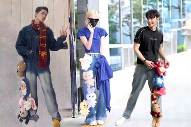 Quần gắn gấu bông độc lạ của Blackpink trở thành mốt trong giới trẻ Việt