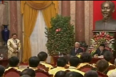 Chủ tịch nước gặp mặt doanh nhân tiêu biểu 