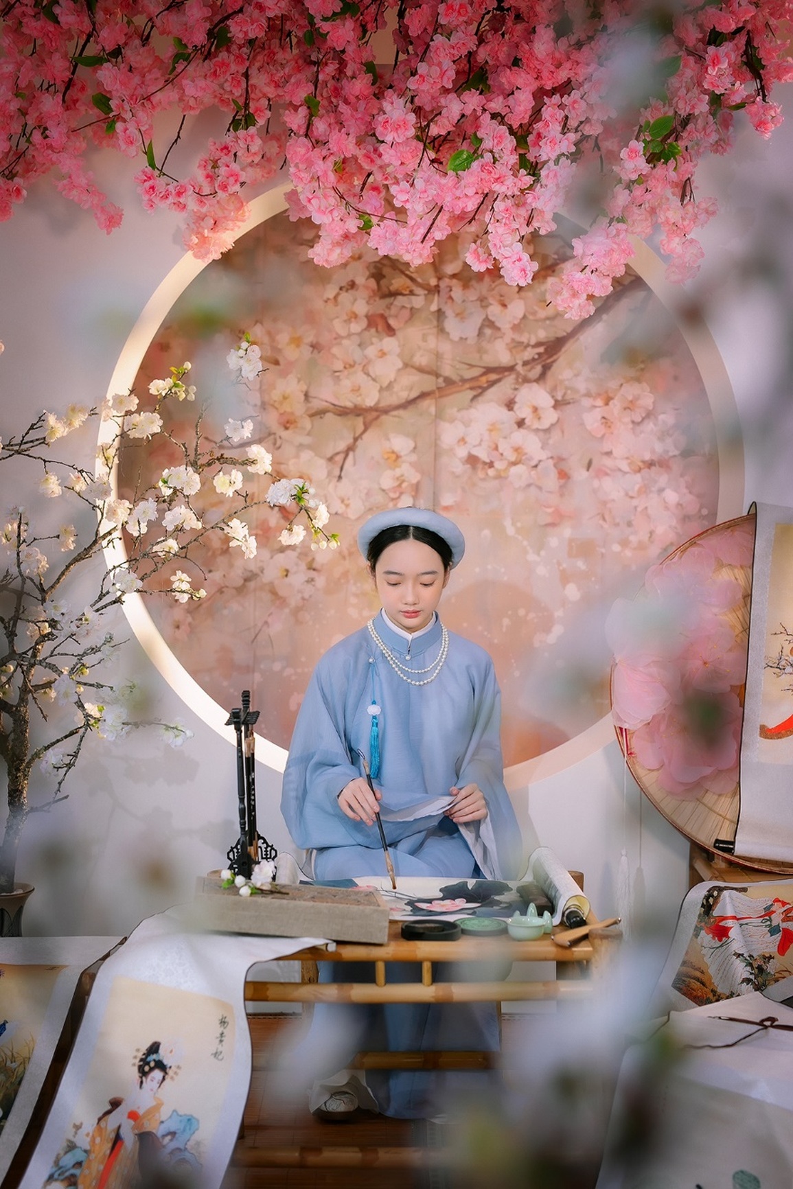 Tan chảy với thần thái của người mẫu nhí trong trang phục áo tấc - 5 Tan chảy với thần thái của người mẫu nhí trong trang phục áo tấc - 5