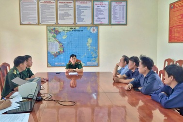 Bốn thuyền trưởng ở TPHCM bị Biên phòng Quảng Trị phạt gần 900 triệu đồng