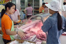 Cấm cửa hàng bán lẻ thịt, cá, rau củ?
