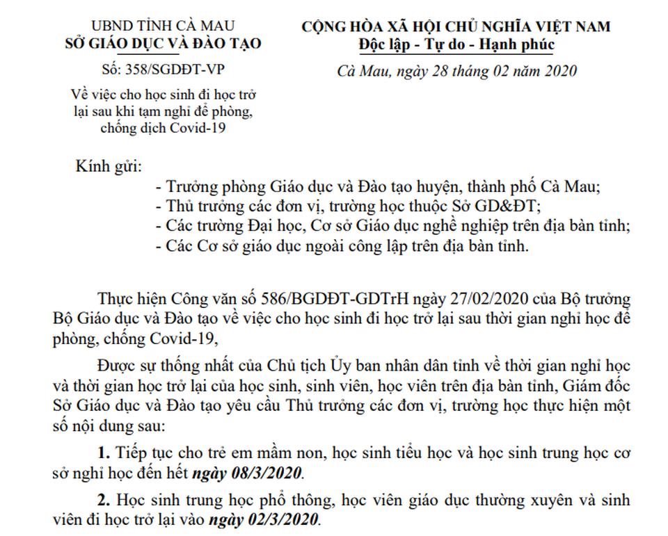 Bình Định, Huế, Đắk Lắk, Cà Mau, Đồng Nai, Gia Lai: HS THPT đi học từ 2/3 - 4 Bình Định, Huế, Đắk Lắk, Cà Mau, Đồng Nai, Gia Lai: HS THPT đi học từ 2/3 - 4