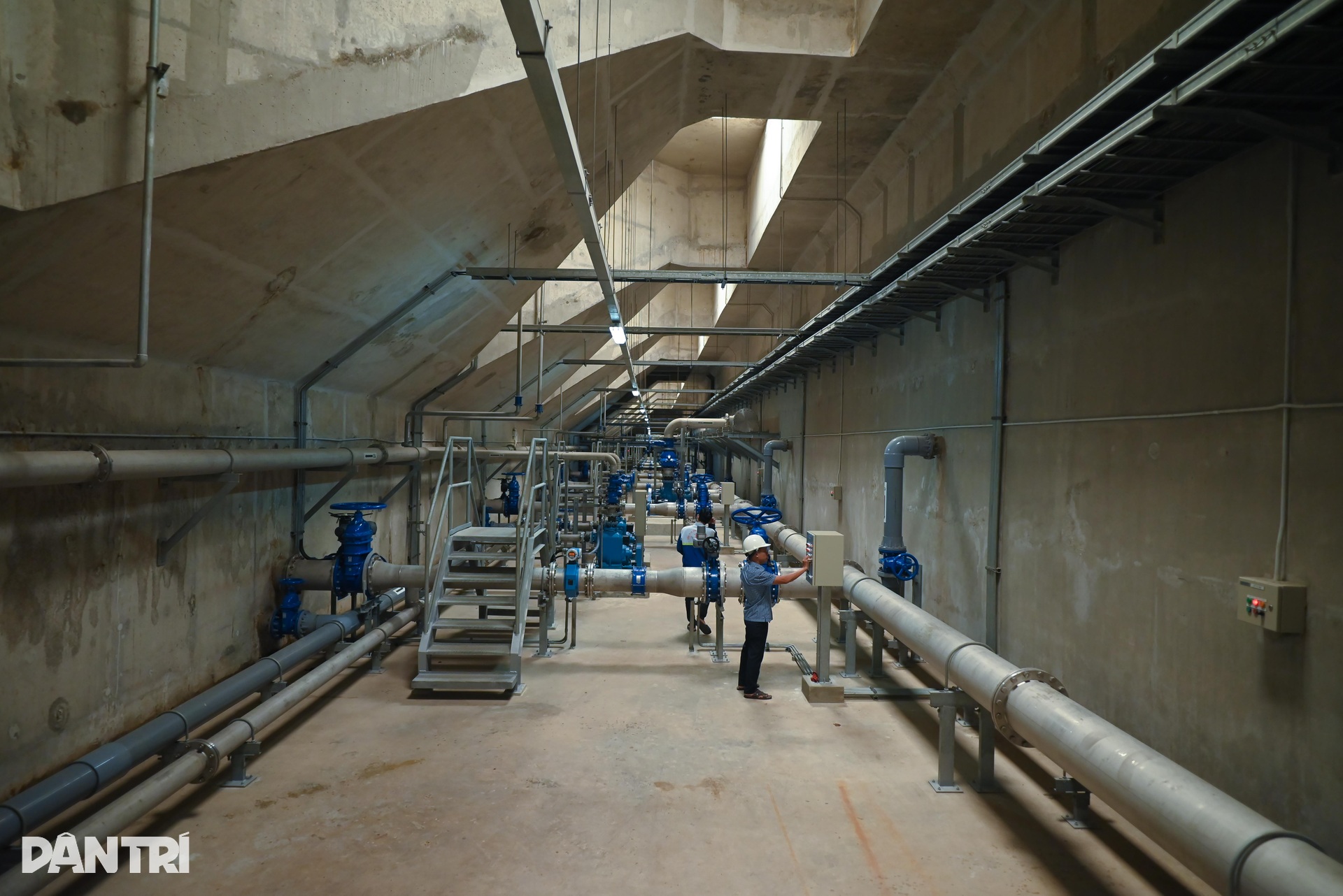 Nhà máy xử lý nước thải lớn nhất TPHCM trước ngày khánh thành - 2 Nhà máy xử lý nước thải lớn nhất TPHCM trước ngày khánh thành - 2