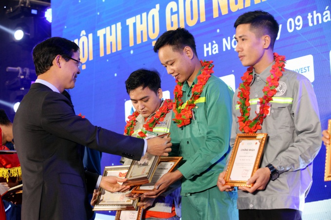 Hội thi thợ giỏi ngành Xây dựng: 67 thợ giỏi đạt danh hiệu Bàn tay vàng - Ảnh 1.