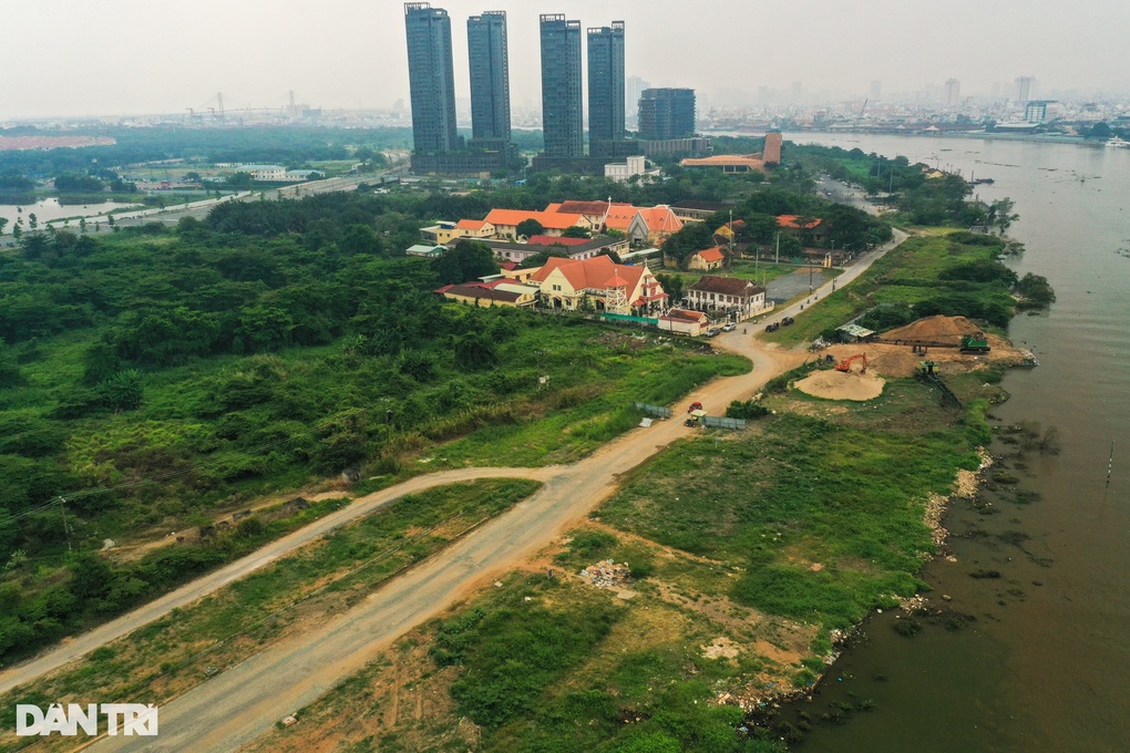 Nguyên nhân 10 năm chưa làm xong 4 tuyến đường chính Khu đô thị Thủ Thiêm - 2 Nguyên nhân 10 năm chưa làm xong 4 tuyến đường chính Khu đô thị Thủ Thiêm - 2