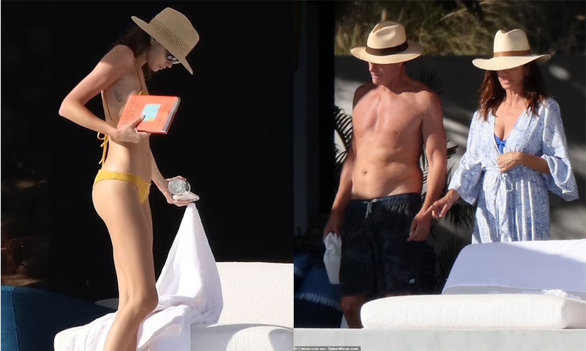 Chân dài Kaia Gerber khoe dáng thon khi đi nghỉ giáng sinh cùng bố mẹ - 2