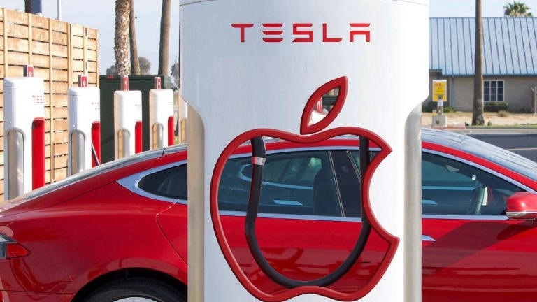Apple từng muốn thâu tóm Tesla của Elon Musk, nhưng thương vụ đã không thể xảy ra (Ảnh minh họa: Pinterest).