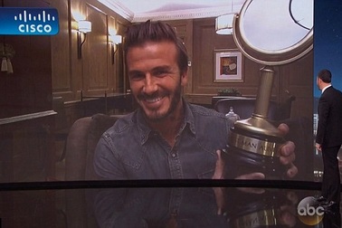 David Beckham nhận giải “Người đàn ông hấp dẫn nhất hành tinh”