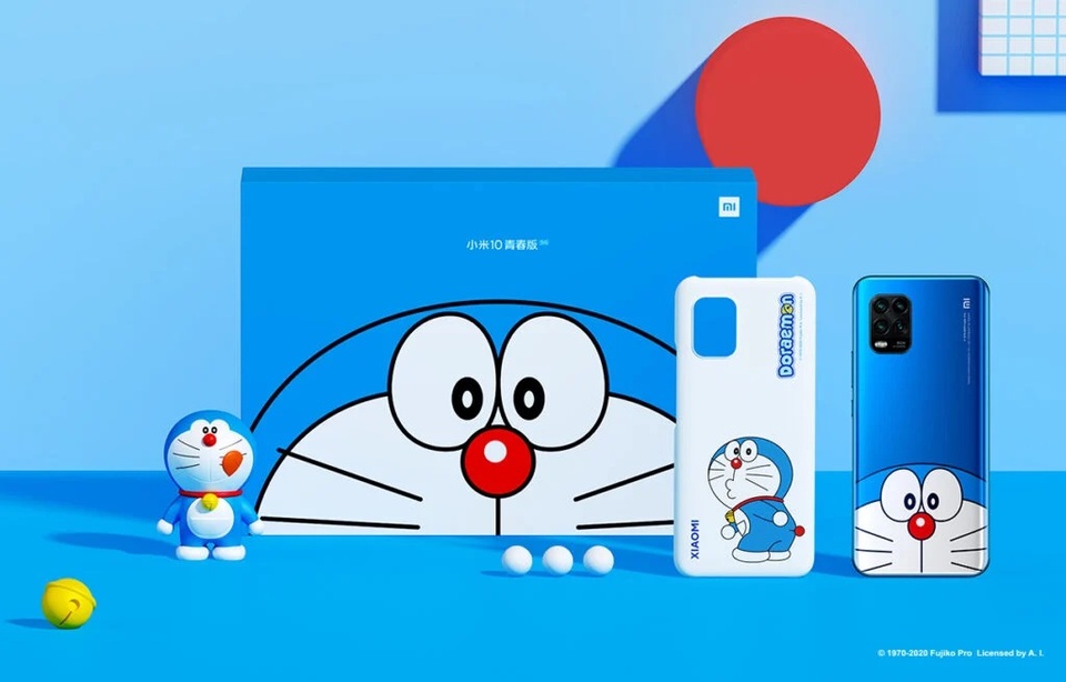 Xiaomi ra mắt chiếc smartphone đặc biệt kỷ niệm 50 năm chú mèo máy Doraemon - 1 Xiaomi ra mắt chiếc smartphone đặc biệt kỷ niệm 50 năm chú mèo máy Doraemon - 1