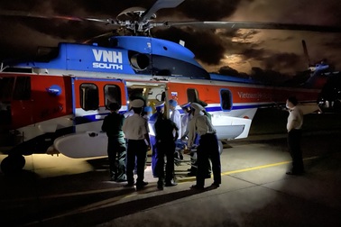 Bay cấp cứu thành công bệnh nhân bị nạn trên Quần đảo Trường sa