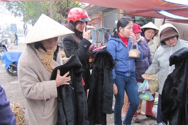 Người miền Trung cũng lao đao vì giá rét