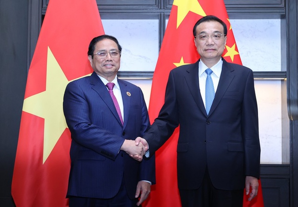 Thủ tướng Phạm Minh Chính hội kiến Thủ tướng Trung Quốc Lý Khắc Cường - 1 Thủ tướng Phạm Minh Chính hội kiến Thủ tướng Trung Quốc Lý Khắc Cường - 1