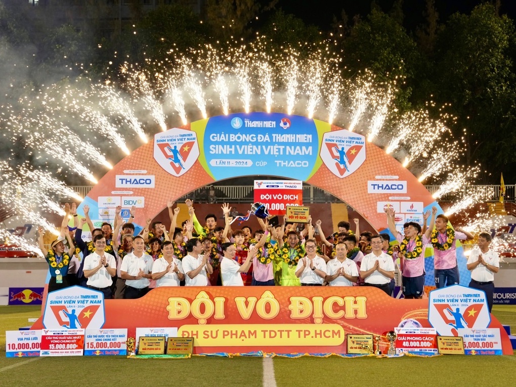 Kết thúc giải bóng đá Thanh Niên Sinh Viên Việt Nam 2024 - 1 Kết thúc giải bóng đá Thanh Niên Sinh Viên Việt Nam 2024 - 1