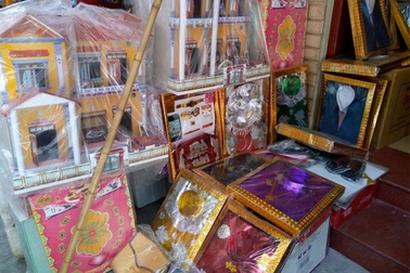 Làng nghề Phúc Am: Hối hả đón tháng Vu lan