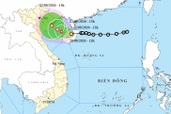 Áp thấp nhiệt đới sắp vào Vịnh Bắc Bộ, có thể mạnh thành bão