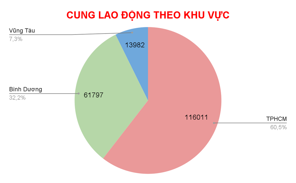 3 tỉnh thành gộp một, TPHCM phân hóa mạnh cung - cầu nhân lực - 1