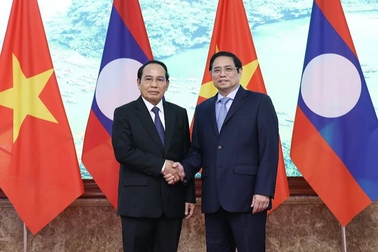 Thủ tướng: Việt - Lào hợp tác cùng xây dựng nền kinh tế độc lập, tự chủ