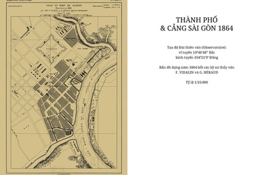 Sự thay đổi của TPHCM trong 320 năm qua những tấm bản đồ cổ