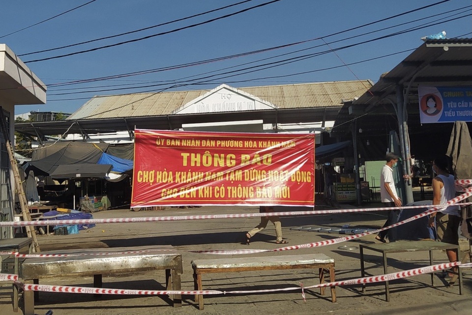Đà Nẵng đóng cửa 2 chợ liên quan đến nhân viên thẩm mỹ viện mắc Covid-19 - 1 Đà Nẵng đóng cửa 2 chợ liên quan đến nhân viên thẩm mỹ viện mắc Covid-19 - 1