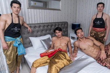 Khách sạn Thái Lan "câu khách" bằng đội phục vụ toàn mỹ nam cơ bắp