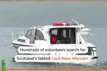 Hàng trăm người tham gia cuộc săn quái vật Loch Ness lớn nhất trong 50 năm