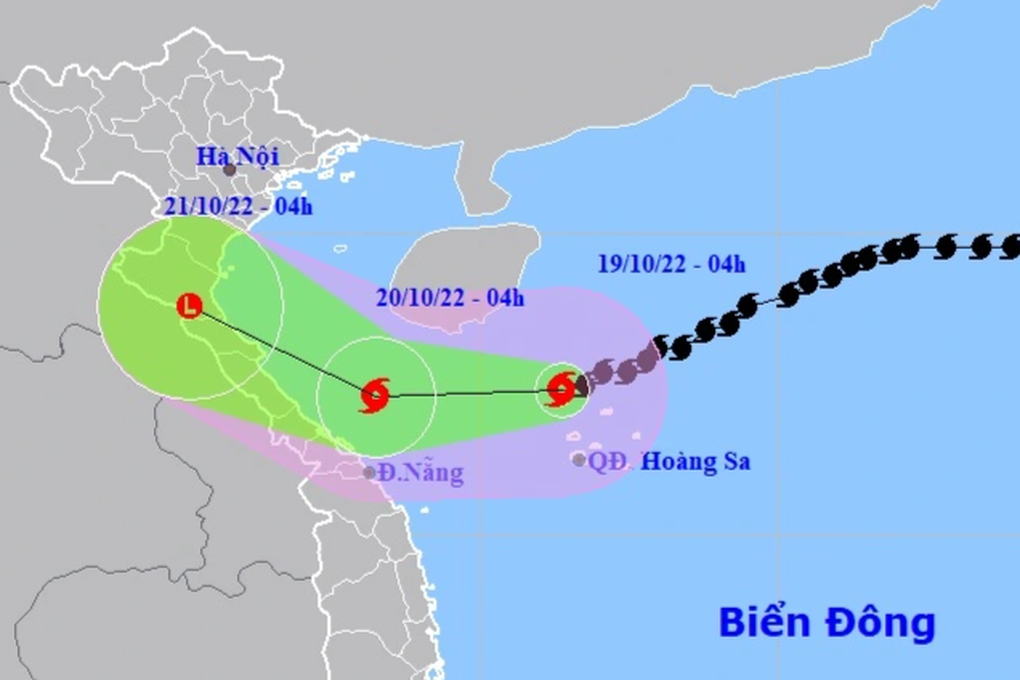 Bão số 6 tiếp tục giảm cường độ - 1 Bão số 6 tiếp tục giảm cường độ - 1