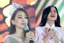 Những giọt nước mắt trên sân khấu Chung kết Hoa hậu Việt Nam