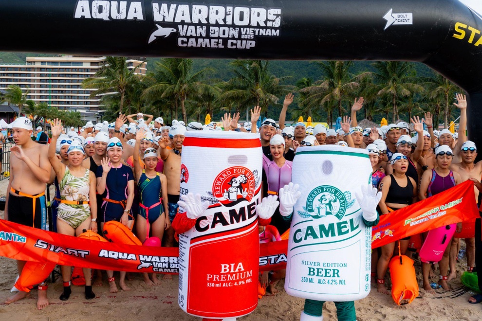 Camel begleitet und inspiriert bei Aqua Warriors Van Don 2025 - Camel Cup - 1 Camel đồng hành, truyền cảm hứng tại Aqua Warriors Vân Đồn 2025 - Camel Cup - 1