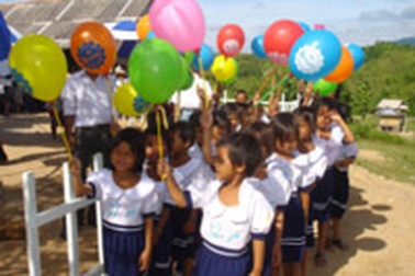 Ngôi trường mọc lên từ “Chuông Gió”