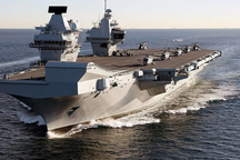 Tàu sân bay 4,5 tỷ USD của Anh bị hỏa hoạn