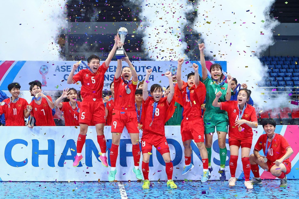 Người hùng futsal nữ Việt Nam: Chiến thắng Thái Lan luôn rất ngọt ngào - 1 Người hùng futsal nữ Việt Nam: Chiến thắng Thái Lan luôn rất ngọt ngào - 1