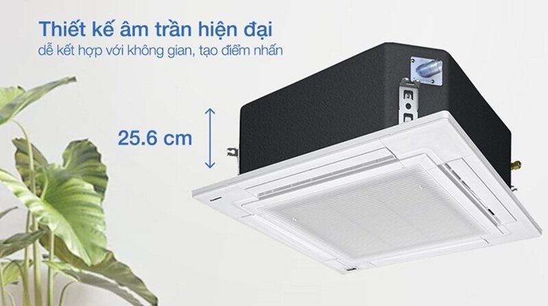 Điều hòa âm trần Panasonic 25000 BTU S-25PU1H5B/U-25PN1H5: Mát nhanh, lọc sạch với Nanoe-X
