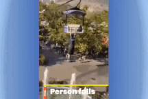 Người đàn ông chết thảm khi chơi trò mạo hiểm trong công viên