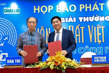 Vietnam Airlines là nhà tài trợ kim cương của Giải thưởng Nhân tài Đất Việt 2018