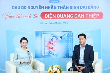Bước tiến mới từ điện quang can thiệp chữa đau thần kinh dai dẳng