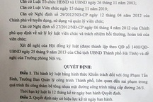 Kỷ luật Trưởng BQL công trình vụ thảm bê tông nhựa trong mưa