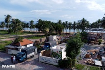 Dỡ điểm kinh doanh cuối khu nghỉ mát 28.000m2, trả lại bãi biển Nha Trang