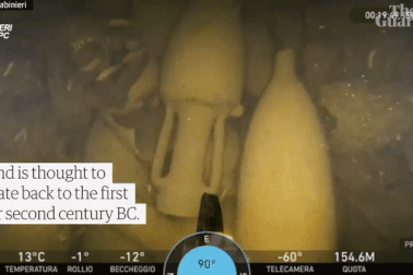 Phát hiện kho báu của người La Mã cổ đại dưới biển