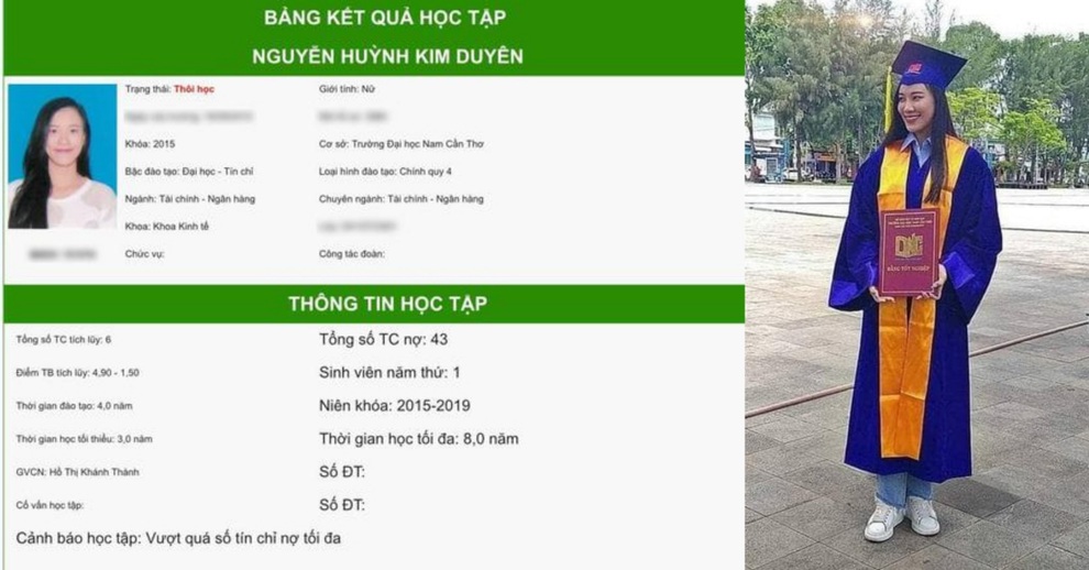 ĐH Nam Cần Thơ nói gì về thông tin Á hậu Kim Duyên nợ 43 tín chỉ? - 3 ĐH Nam Cần Thơ nói gì về thông tin Á hậu Kim Duyên nợ 43 tín chỉ? - 3